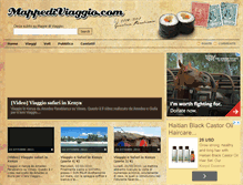 Tablet Screenshot of mappediviaggio.com